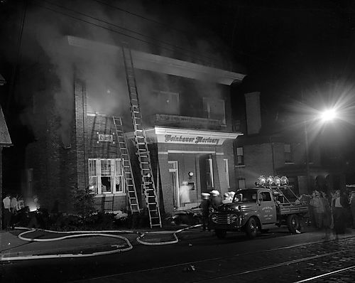 Beinhauer Mortuary Fire