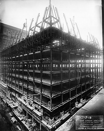 Union Arcade Construction- Roof (East View)