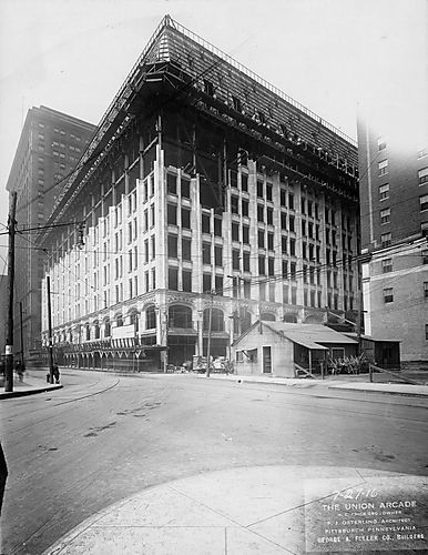 Union Arcade Construction- Outer Walls (West)