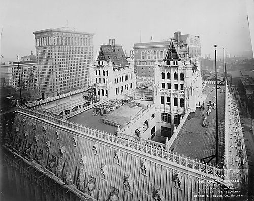 Union Arcade Construction- Steeples (North View)