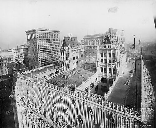 Union Arcade Construction- Steeples (North View)