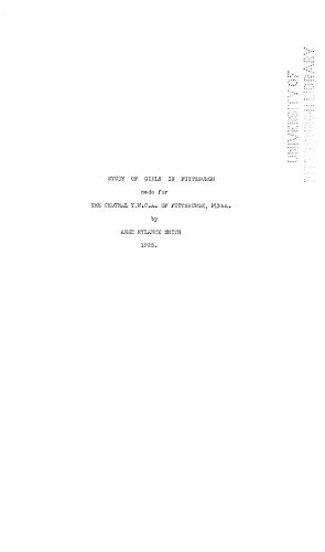 Study of girls in Pittsburgh