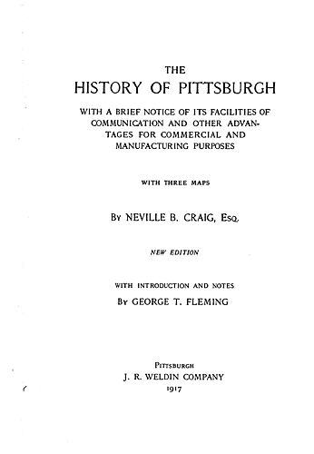 history of Pittsburgh