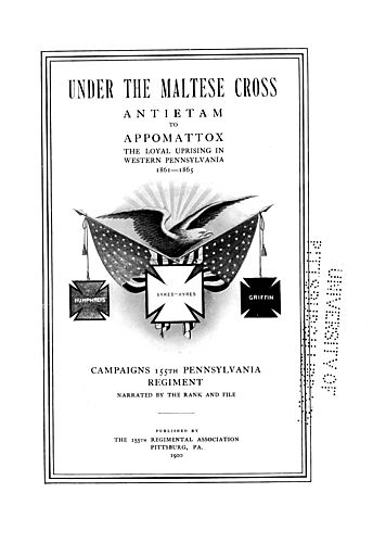Under the Maltese cross, Antietam to Appomattox