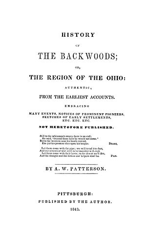 History of the backwoods, or, The region of the Ohio
