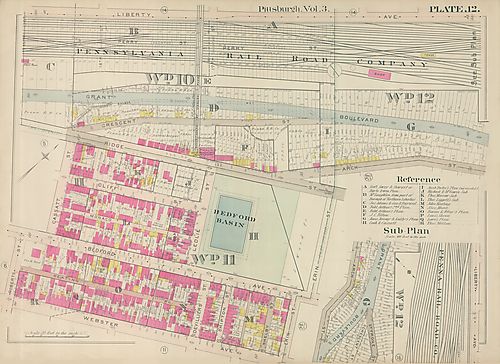 Crawford-Roberts, Strip District, Middle Hill District, Bedford Dwellings
