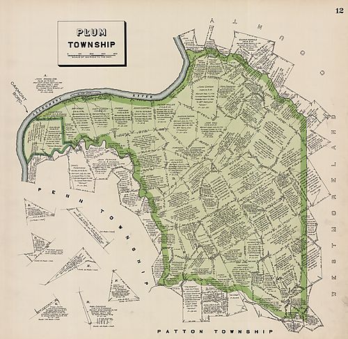 Plate no. 12 - Plum Township