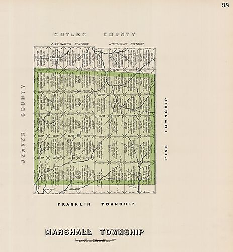 Plate no. 38 - Marshall Township