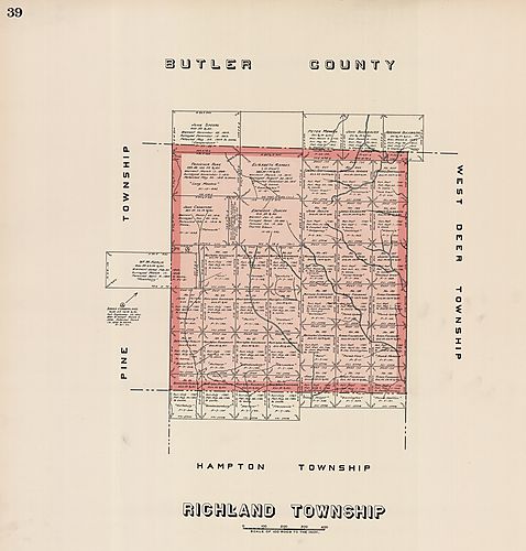 Plate no. 39 - Richland Township