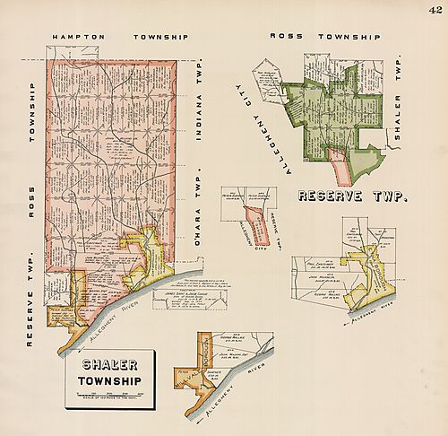 Plate no. 42 - Shaler Township