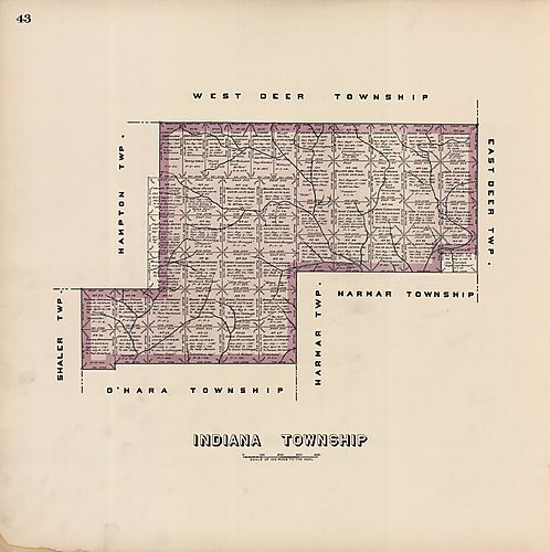 Plate no. 43 - Indiana Township