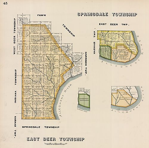 Plate no. 45 - Springdale Township