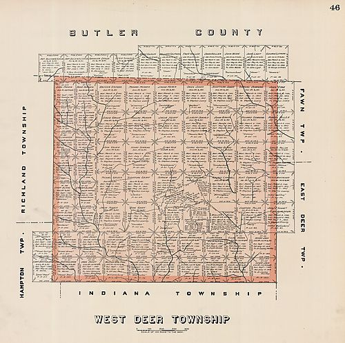 Plate no. 46 - West Deer Township
