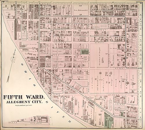 5th Ward, Allegheny City