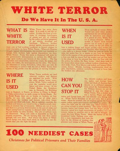 Who Are The Victims Of White Terror?