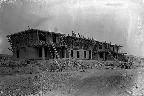 Housing in Various Stages of Construction
