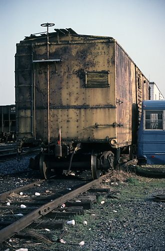 MDT Refrigerator Car in Enola Yards