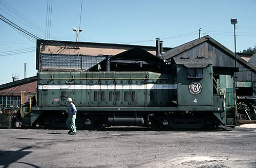 Pittsburgh and Ohio Valley Railway Locomotive 4