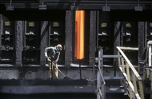Coke Furnace at Sparrows Point Yard