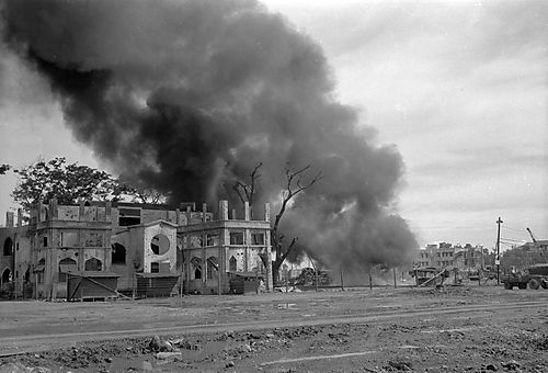 Village in Smoke