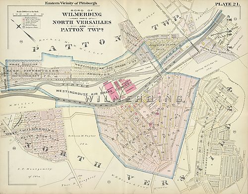 Boro of Wilmerding, Parts of North Versailles, Patton Twps