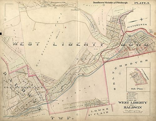 Part of West Liberty, Baldwin