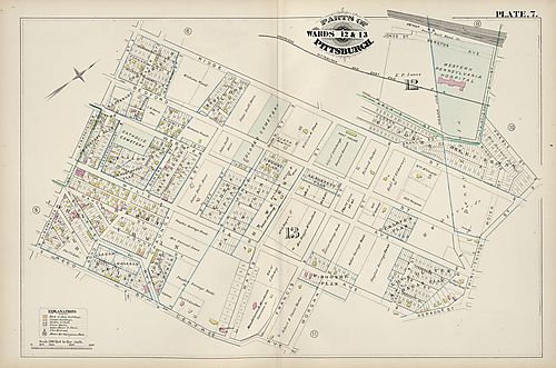Parts of Wards 12-13