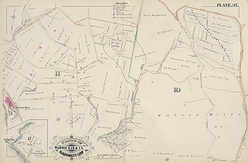 Parts of Wards 9, 10 & 11, Allegheny City