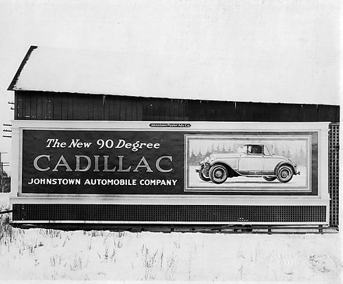 Johnstown Automobile Company Billboard