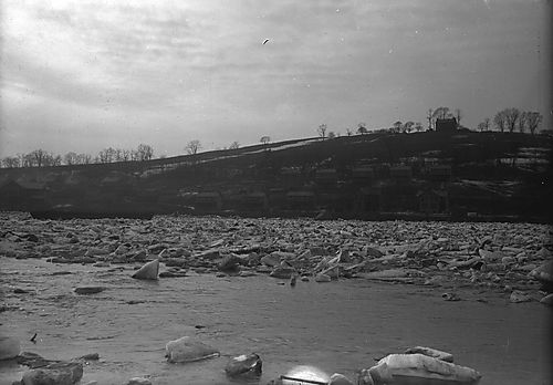 Ice Gorge in Alicia, Pa.