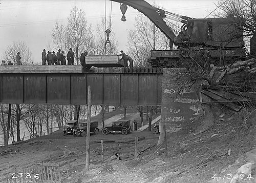 Setting a slab for Bridge 3156