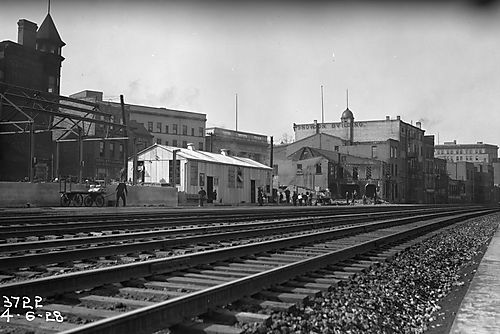 Removal of Old Brownsville Station