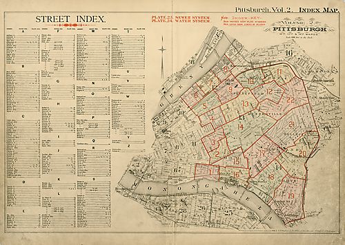 City of Pittsburgh, 12th, 13th & 14th Wards