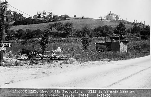 Mrs. Marie E. Noll's Property on Babcock Boulevard