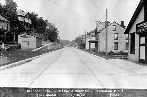 Babcock Boulevard, Millvale 