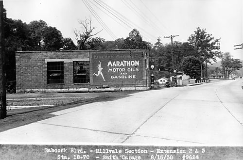 Smith Garage on Babcock Boulevard, Millvale 