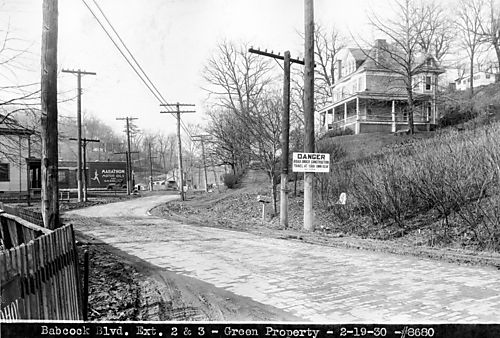 Green property on Babcock Boulevard, Millvale