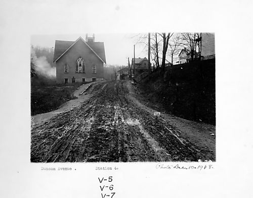 Houses on Duncan Avenue-Station 4+