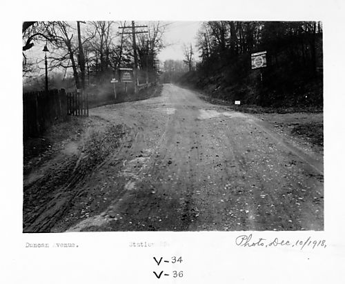 Signage on Duncan Avenue-Station 28