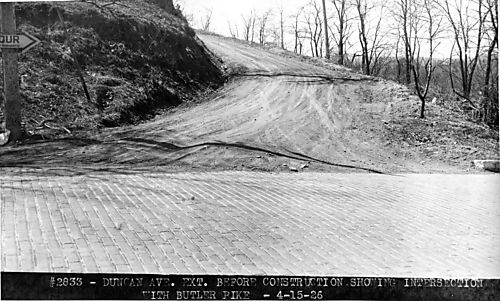 Duncan Avenue Extension Intersection with Butler Pike