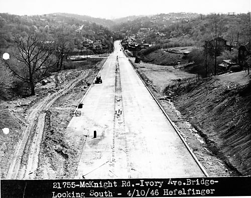 Construction of McKnight Road