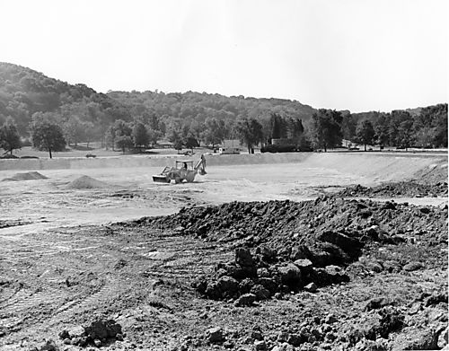 North Park Sediment Pond Construction