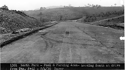 Construction Site of North Park Swimming Pool