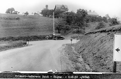 Thompson Run Road at Vilsack-Anderson Road