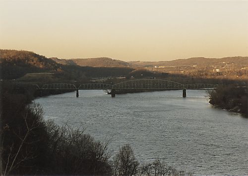 Looking Down the Allegheny Toward Hulton Bridge