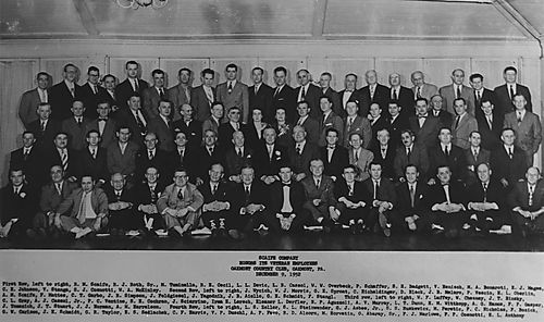 Scaife Company Honors Veterans, 1952