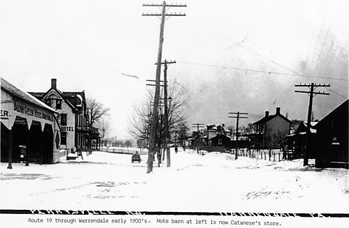 Perry Highway (Route 19) through Warrendale
