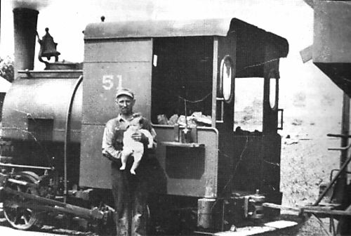A Work Locomotive or "Dinky"