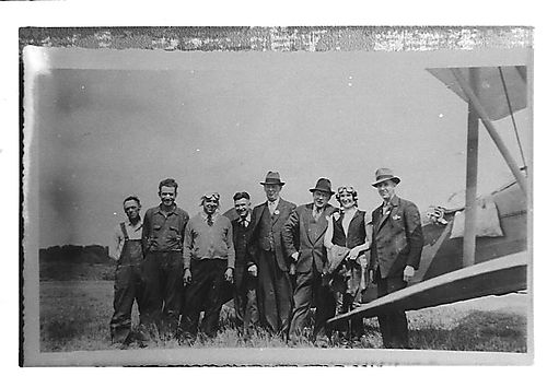 The First Air Mail Flight at Johnston Airfield, Patton Township 