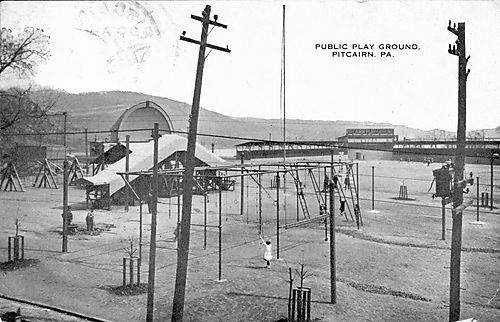 Pitcairn's Public Playground in 1916